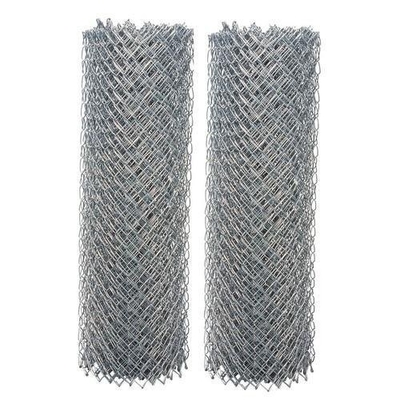 3.0mm galvanized pvc coated mesh rolls cyclone wire chainlink fence panels chain link fence