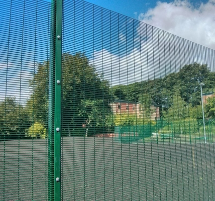 Customized 358fence 358 mesh panels with automatic gates and fence