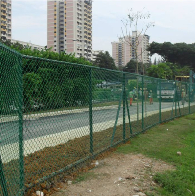 high quality 6ft 8ft diamond mesh chain link cyclone wire fence roll  chain link fence