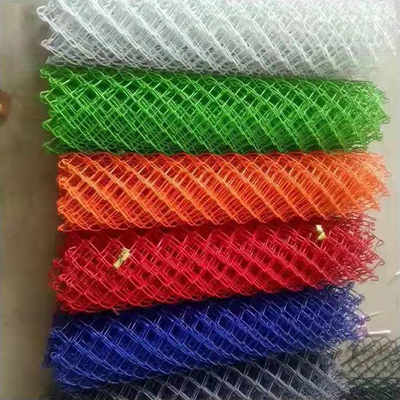 high quality 6ft 8ft diamond mesh chain link cyclone wire fence roll  chain link fence