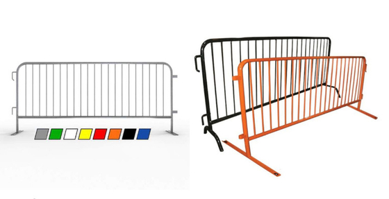 2.0m 2.1m 2.2m Bike Rack Barricade  Powder Coated bike rack barricade metal barrier fencing
