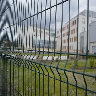Factory supply decorative roll top 6ft fence powder coated 3d welded wire mesh fence