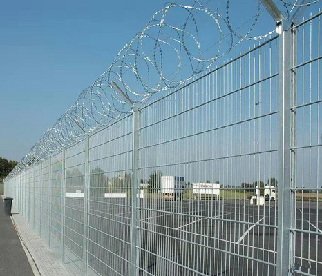 Airport Fence 3D Wire Mesh Fence Board Decorative Garden Fences