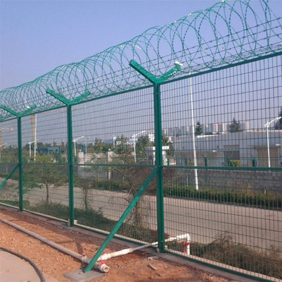 Airport Fence 3D Wire Mesh Fence Board Decorative Garden Fences