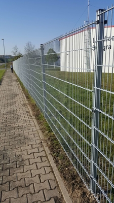 Custom hot dip galvanized 656 868 twin welded wire panel fence