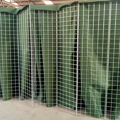 Stone Cage Gabion Baskets Retaining Wall High Coating  steel welded mesh  geotextile thickness