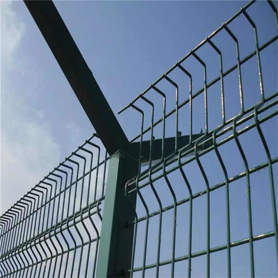 Galvanized Airport Perimeter Fence 50*100mm 50*150mm Hole Y Post Fence