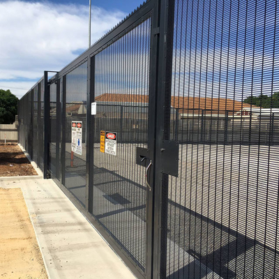 1.8*2.4m High Security Anti climb 358 iron 358 garden mesh fence anti theft security Fence Powder Coated Clear View Fenc
