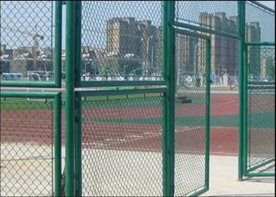 Hot Dip Galvanized Zinc Coated 6Ft 8Ft 15m Roll Cyclone Wire Diamond Mesh Farm Chain Link Fence