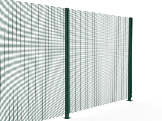 358 Powder coated and galvanized High security prison mesh fencing anti climb fence panel