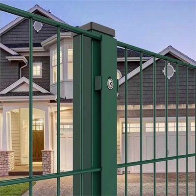 Custom hot dip galvanized 656 868 twin welded wire panel fence