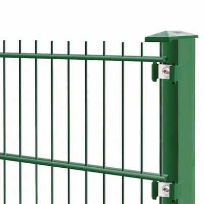 powder coated 868 656 double wire fence Twin Wire Galvanized Double Welded Wire Mesh Fence