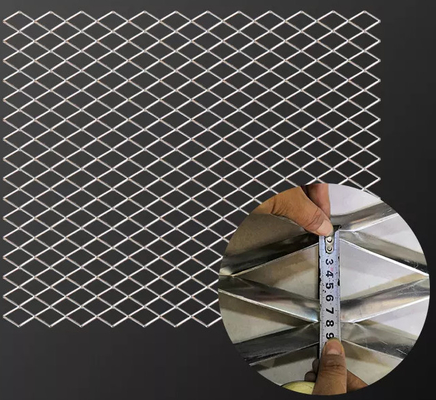 4ft x 8ft Sheets Expanded Galvanized Steel Metal Wire Mesh Stainless Steel Diamond Expanded Metal Mesh