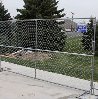 Australian Standard 60x60mm Temporary Chain Link Fence For Construction