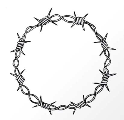 16G galvanized wire barbed fencing 100m, 250m 500m 1.6mm barbed wire fence price per roll