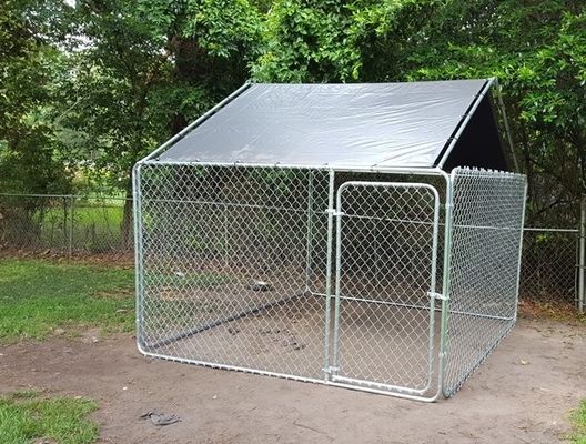 OEM Grand lien de chaîne Chien courir chenil pas cher panneau de clôture Animal Pet House À vendre